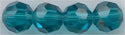 5000_6_005 ROUND 6mm Swarovski - Blue Zircon (10 crystals)