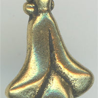 94-2189-26  Tierracast  Lily Charm Antique Gold (pkg 2)
