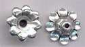 94-5589-12 - Tierracast <B>10mm Scalloped Bead Cap - Antique Silver </B> (2)