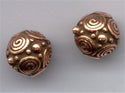94-5642-18 Antique Copper 8mm Spirals (pkg 5)