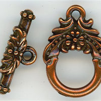 94-6028-18 Garland Toggle Antique Copper Height: 18mm Width: 12.5mm