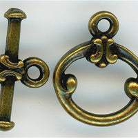 94-6045-27 Classic Toggle Brass Height: 15mm Width: 12.5mm