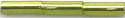 bgl2-0014 6mm Bugle - Silver Lined Chartreuse (3 inch tube)