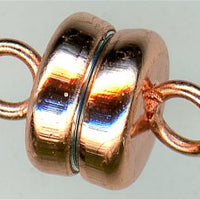 clp-0405 6mm Magnetic Clasp Copper Plated