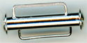 clp-sl5 Slide Bar Clasp 31.5 mm - Silver