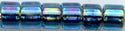 DB-0085  Lined Blue Blue AB   11° Delica (04gm Tube)
