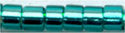 DB-1208  Silver Lined Caribbean Teal   11° Delica (04gm Tube)