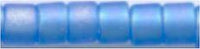 DB-1285   Matte Transparent Azure AB   11° Delica (10gm Fliptop)