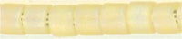 DB-1287   Transparent Matte Crystal Ivory Luster   11° Delica cylinder (04gm Tube)
