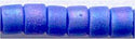 DB-1597   Matte Opaque Cyan Blue AB   11° Delica (04gm Tube)
