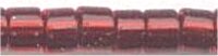 DB-1685   Silver Lined Glazed Dark Cranberry   11° Delica (10gm Fliptop)