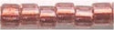 DB-1704   Copper Pearl Lined Pink Mist   11° Delica (04gm Tube)