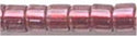 DB-1705   Copper Pearl Lined Transparent Dark Cranberry   11° Delica (04gm Tube)