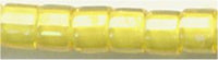 DB-1776   White Lined Yellow AB   11° Delica (04gm Tube)