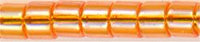 DB-1887   Transparent Orange Luster   11° Delica cylinder (04gm Tube)