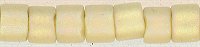 DB-2301   Matte Glazed Opaque Ivory AB   11° Delica cylinder (04gm Tube)