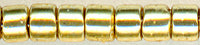 DB-2501    Pale Gold Duracoat Galvanized 11° Delica cylinder (04gm Tube)