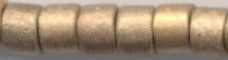 DB-0334  Matte Metallic Gold 22kt   11° Delica (04gm Tube)