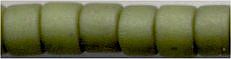 DB-0391  Matte Opaque Olive   11° Delica (04gm Tube)