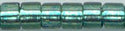 DB-0607  Silver Lined Teal   11° Delica (04gm Tube)