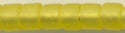 DB-0743  Matte Transparent Yellow   11° Delica (04gm Tube)