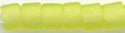 DB-0766  Matte Transparent Neon Green   11° Delica (04gm Tube)