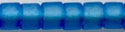 DB-0787  Dyed Matte Transparent Dark Aqua   11° Delica (04gm Tube)