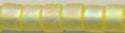 DB-0854  Matte Transparent Lemondrop AB   11° Delica (10gm Fliptop)