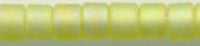 DB-0860  Matte Transparent Neon Green AB   11° Delica (04gm Tube)