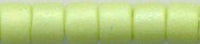 DB-0876  Matte Opaque Neon Green AB   11° Delica (10gm Fliptop)