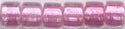 DB-0902  Lined Crystal Shimmering Rose Pink   11° Delica (04gm Tube)