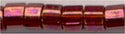 DBC-116 - Transparent Red Metallic Luster 11° Delica Hex Cut