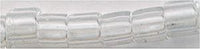 dbl-0141 - Transparent Crystal 8° Delica cylinder