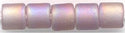 dbl-0857 - Matte Transparent Light Amethyst AB 8° Delica cylinder