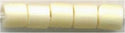 dbl-0883 - Matte Opaque Cream AB 8° Delica cylinder