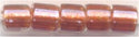 dbl-0915 - Lined Crystal Shimmering Penny 8° Delica cylinder