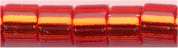dbm-0043 Silver Lined Burnt Orange  10° Delica cylinder bead (10gm)