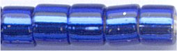 dbm-0047 Silver Lined Sapphire  10° Delica cylinder bead (10gm)