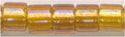 dbm-0065 Lined Topaz AB  10° Delica cylinder bead (10gm)