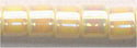 dbm-0157 Opaque Rich Cream AB  10° Delica cylinder bead (10gm)