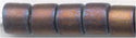 dbm-0312 Matte Metallic Copper  10° Delica cylinder bead (10gm)
