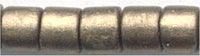 dbm-0322 Matte Metallic Bronze  10° Delica cylinder bead (10gm)