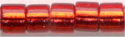dbm-0603 Silver Lined Burnt Red  10° Delica cylinder bead (10gm)