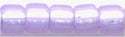 dbm-0629 Silver Lined Pale Lilac  10° Delica cylinder bead (10gm)