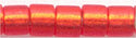 dbm-0683 Semi Matte Slvr Lined Dark Ruby  10° Delica cylinder bead (10gm)