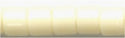 dbm-0732 Opaque Rich Cream  10° Delica cylinder bead (10gm)