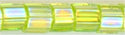 DBMC-0174 Transparent Light Neon Green AB 10° Delica Hex Cut
