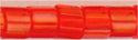 DBMC-0704 Transparent Dark Tangerine 10° Delica Hex Cut