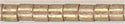 DBS-0102 - Peach Topaz Gold Luster 15° Delica Cylinder