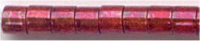 DBS-0105 - Gold Luster Transparent Dark Red  15° Delica cylinder